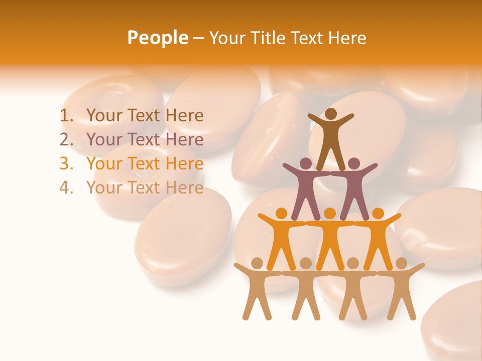 Confectionery Macro Junk PowerPoint Template