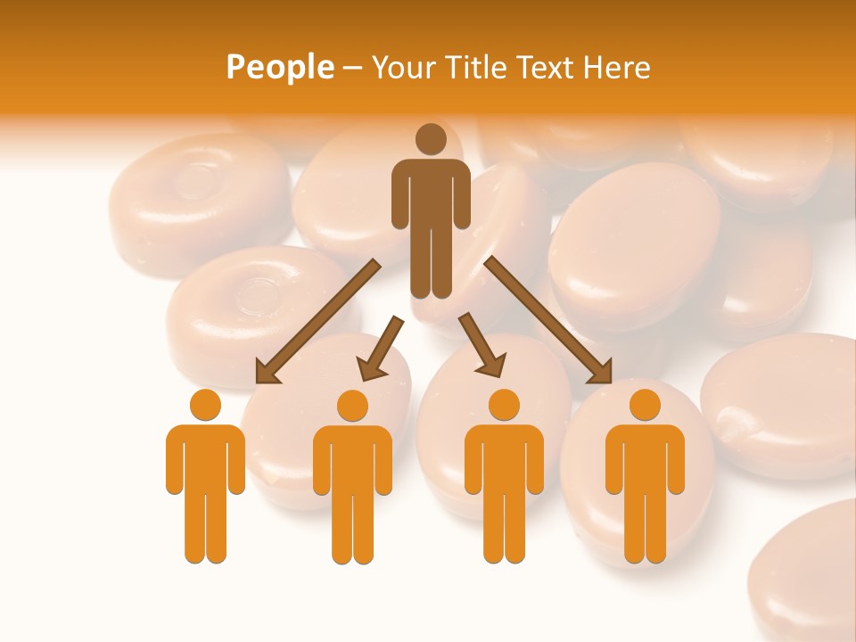 Confectionery Macro Junk PowerPoint Template