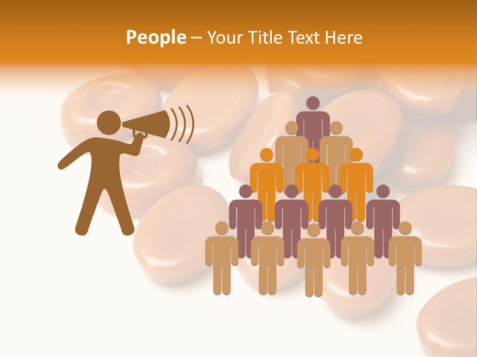 Confectionery Macro Junk PowerPoint Template