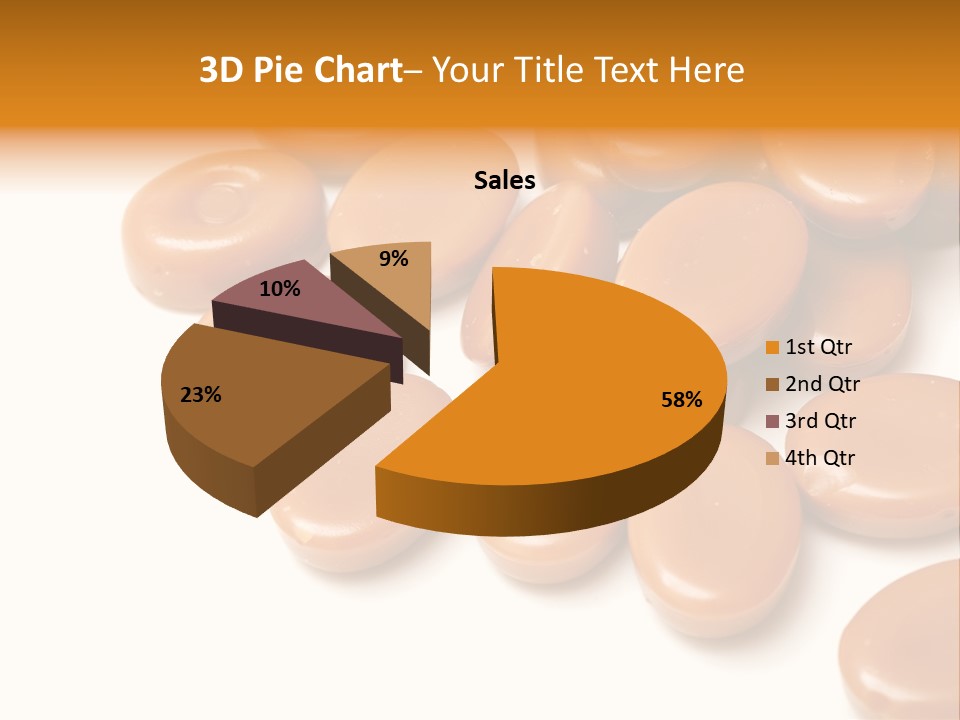 Confectionery Macro Junk PowerPoint Template