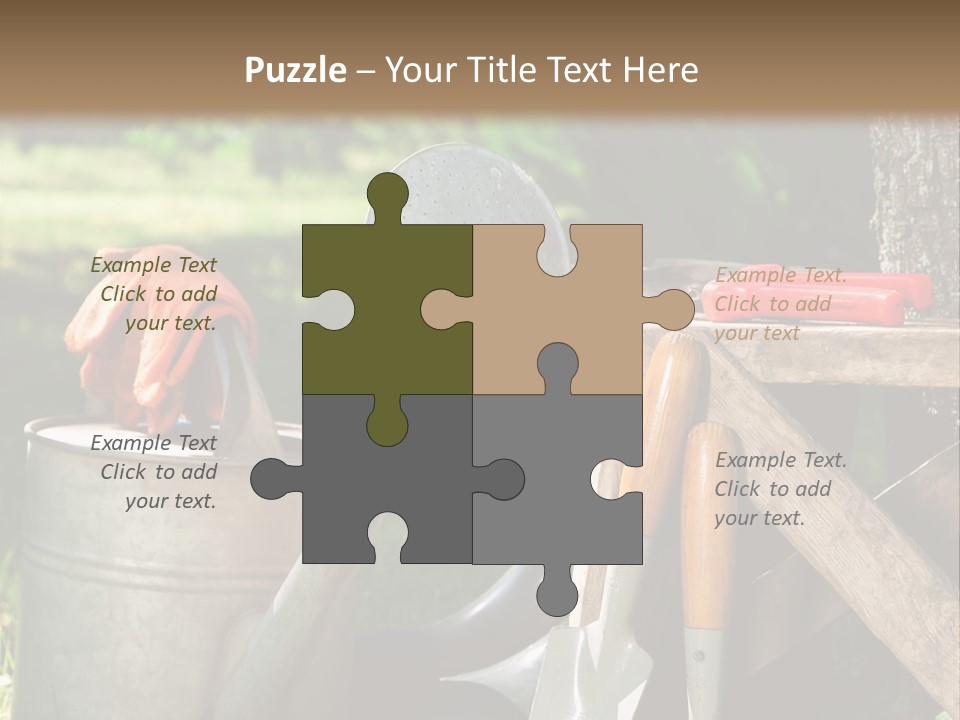 Plant Metal Spring PowerPoint Template