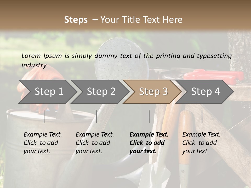 Plant Metal Spring PowerPoint Template