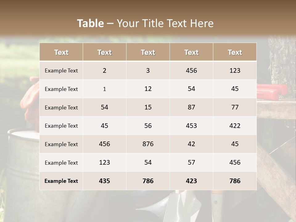 Plant Metal Spring PowerPoint Template
