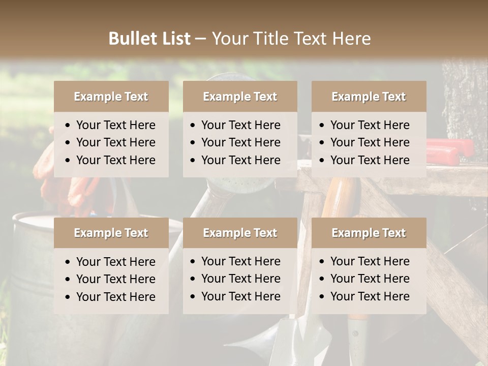 Plant Metal Spring PowerPoint Template