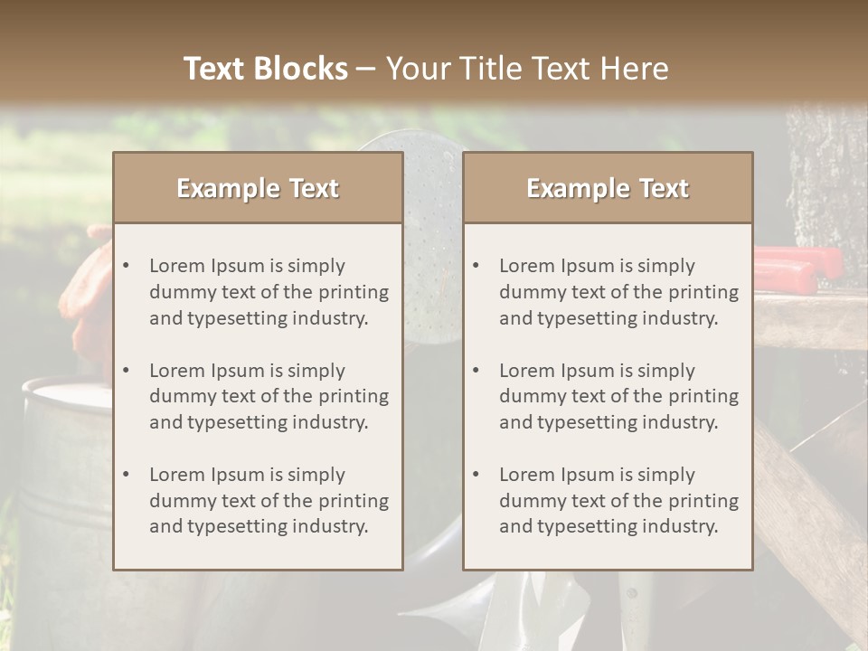 Plant Metal Spring PowerPoint Template