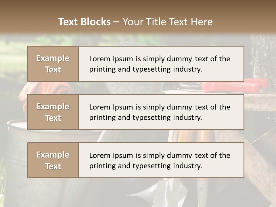 Plant Metal Spring PowerPoint Template