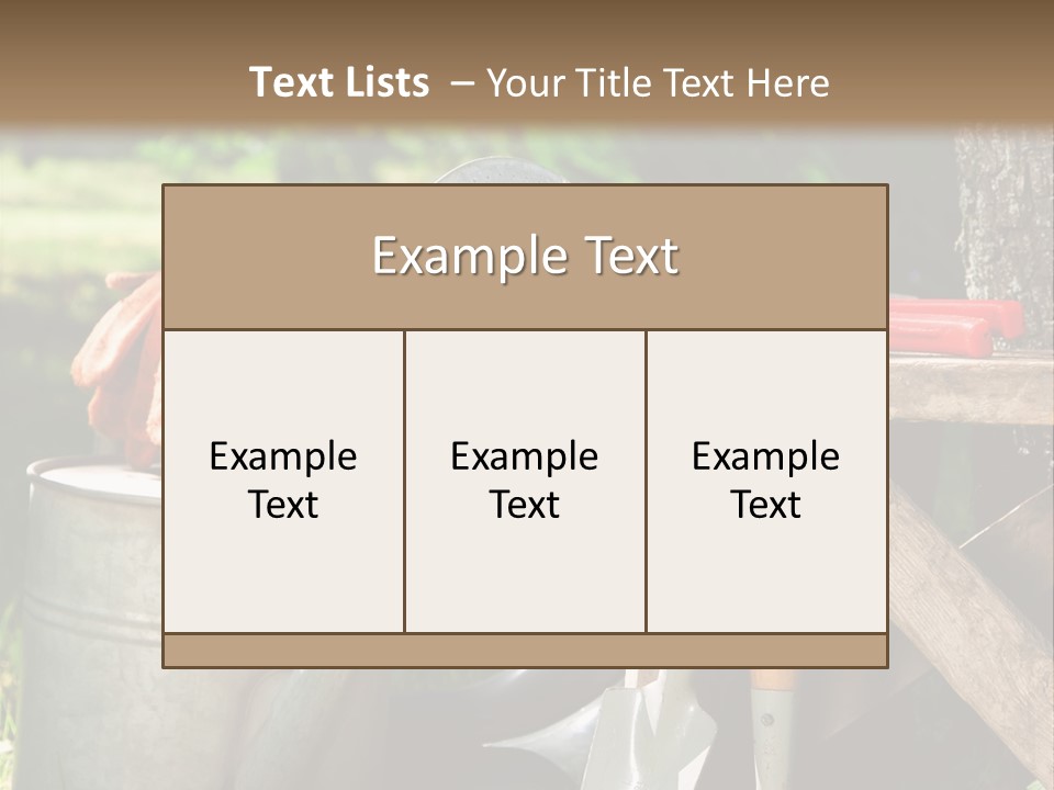 Plant Metal Spring PowerPoint Template
