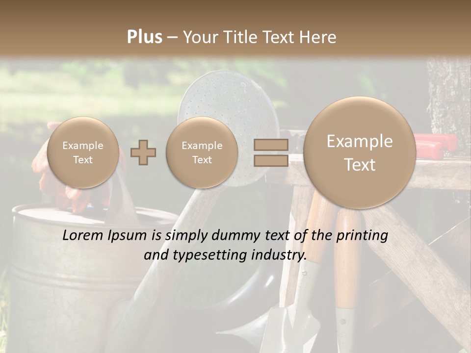 Plant Metal Spring PowerPoint Template