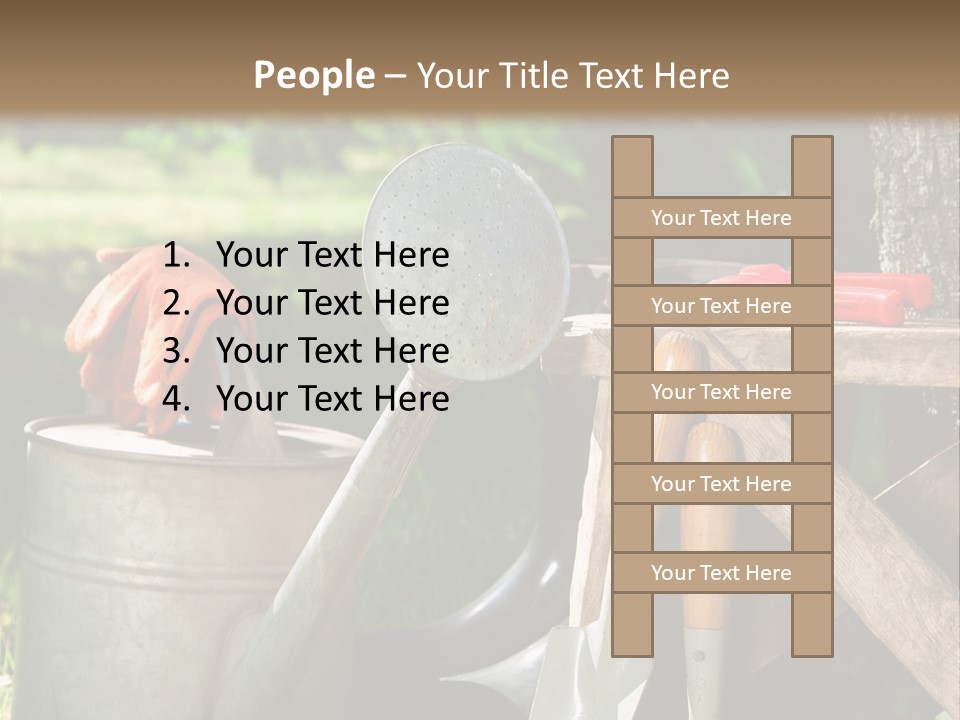 Plant Metal Spring PowerPoint Template