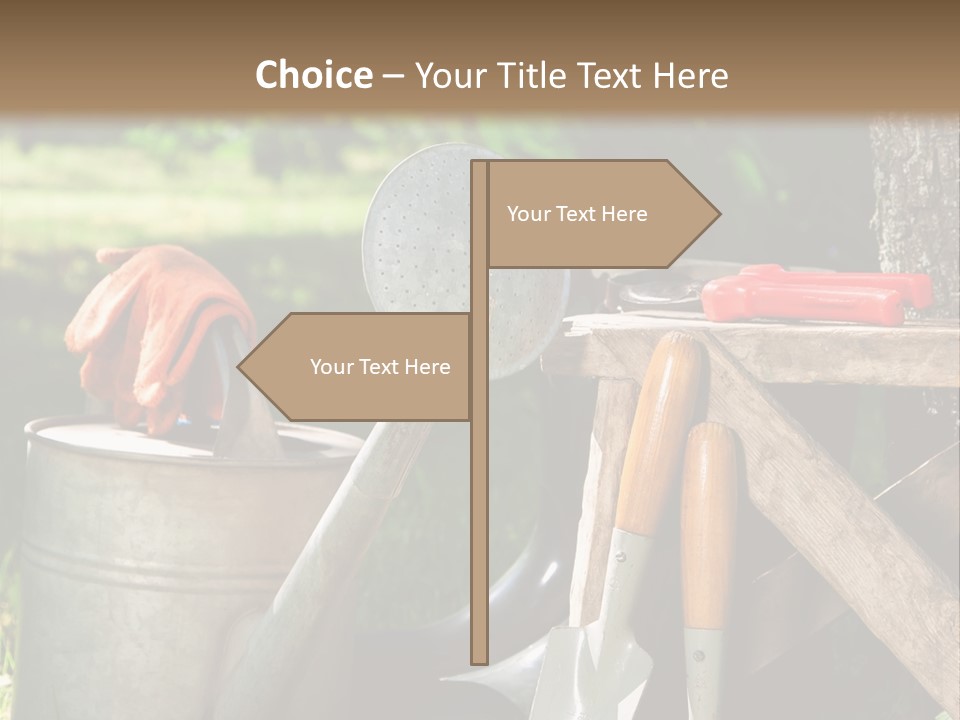 Plant Metal Spring PowerPoint Template