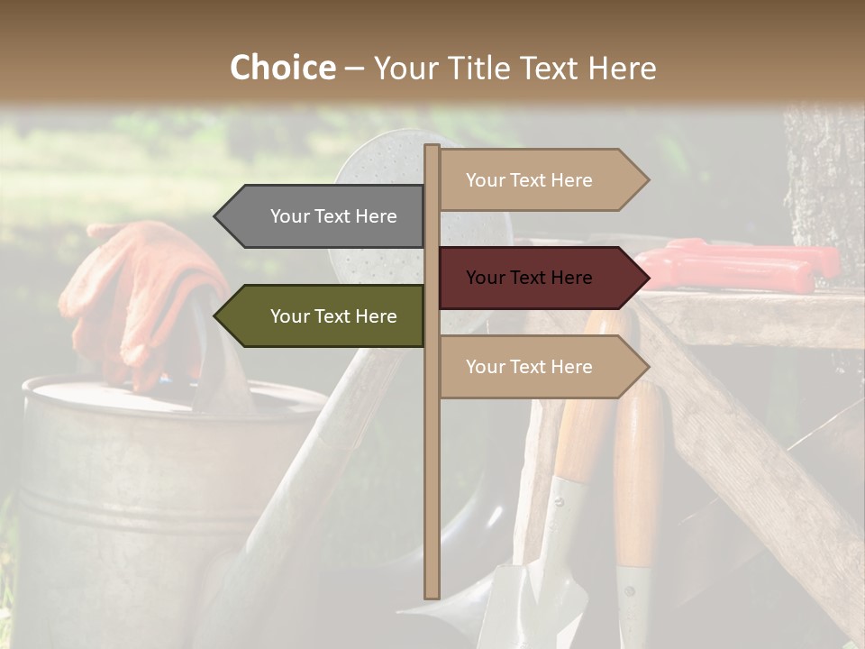 Plant Metal Spring PowerPoint Template