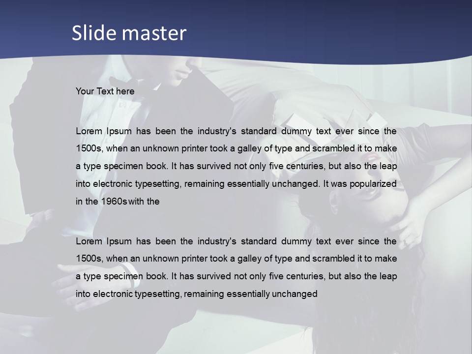 Passion Standing Elegant PowerPoint Template