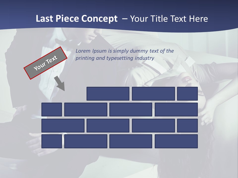 Passion Standing Elegant PowerPoint Template