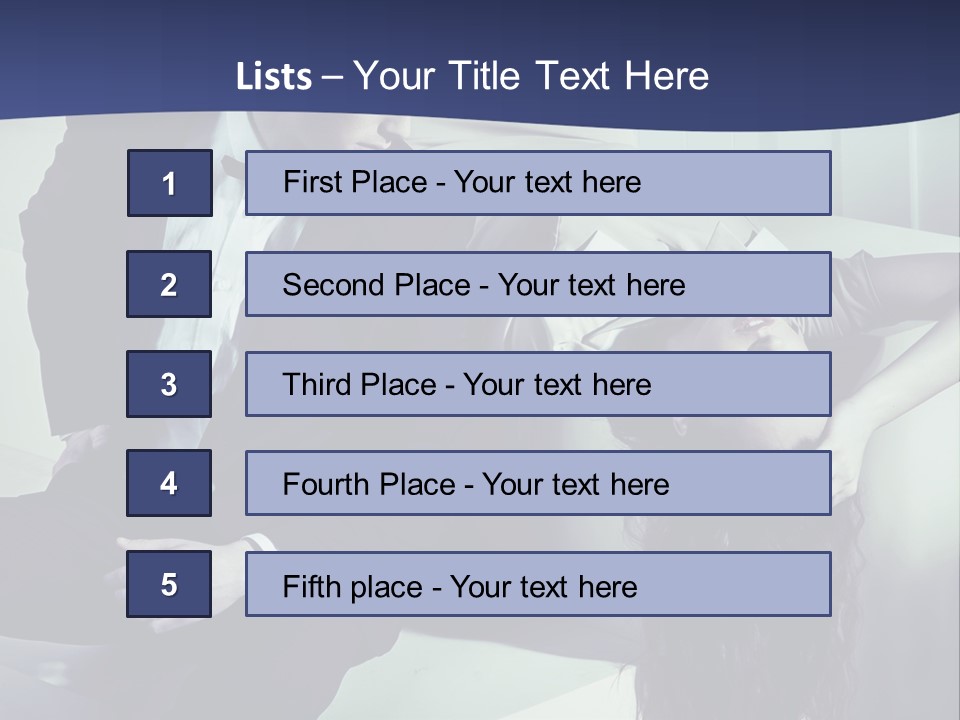 Passion Standing Elegant PowerPoint Template