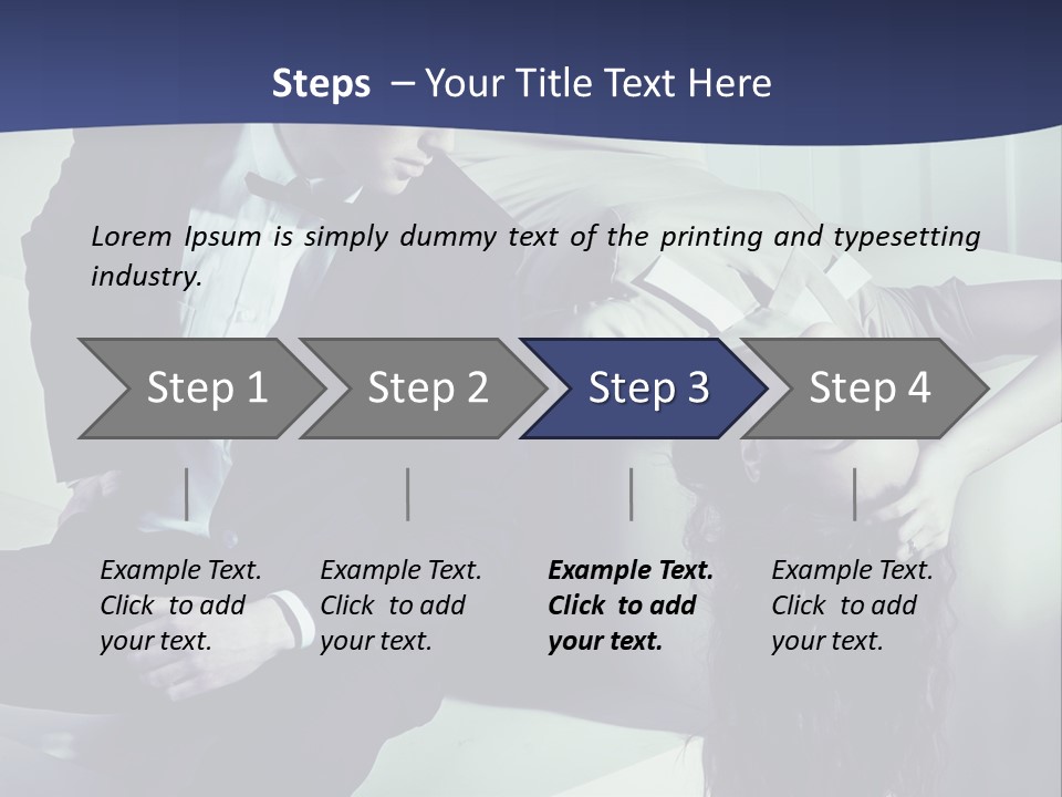 Passion Standing Elegant PowerPoint Template