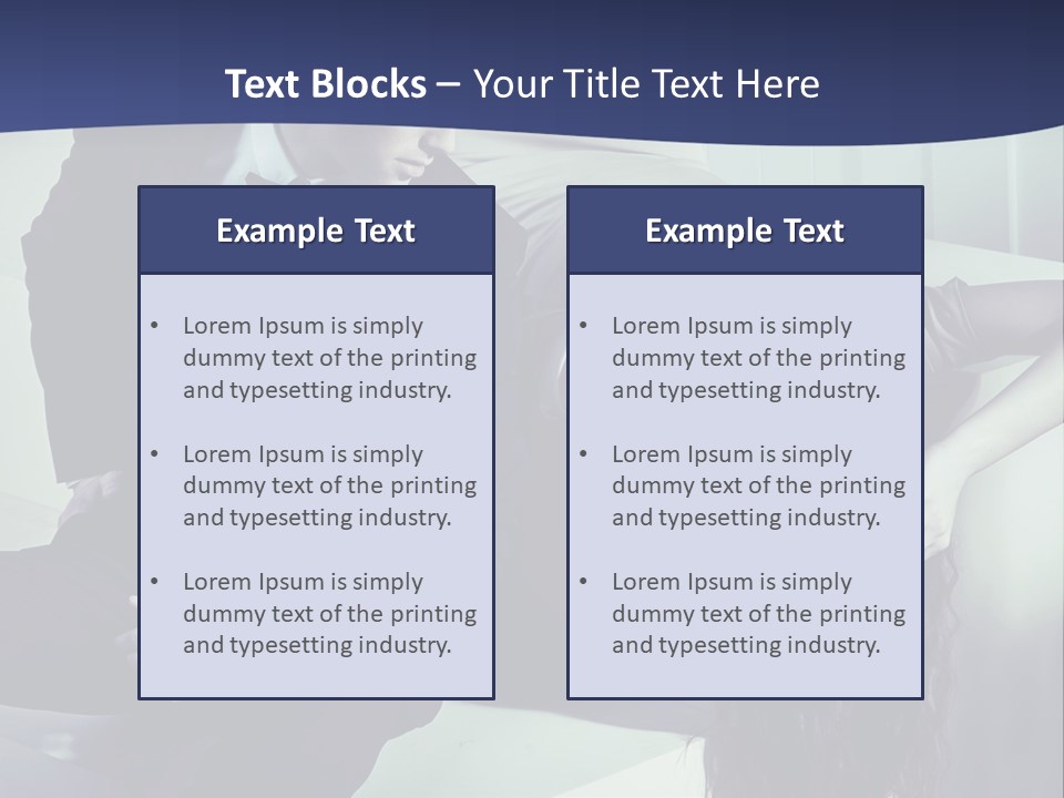 Passion Standing Elegant PowerPoint Template