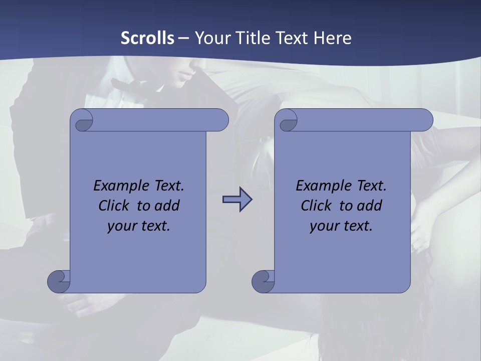 Passion Standing Elegant PowerPoint Template