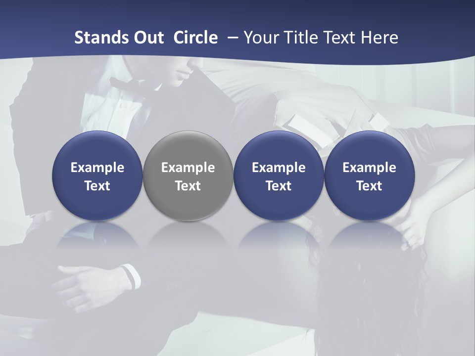 Passion Standing Elegant PowerPoint Template