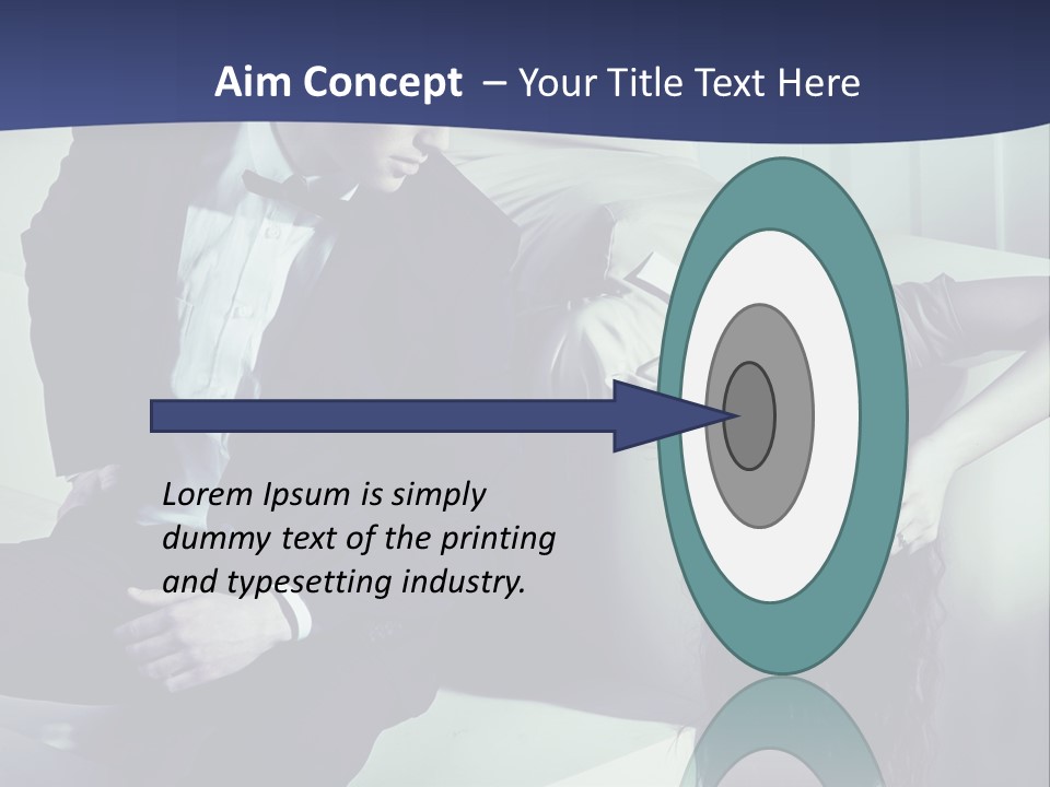 Passion Standing Elegant PowerPoint Template