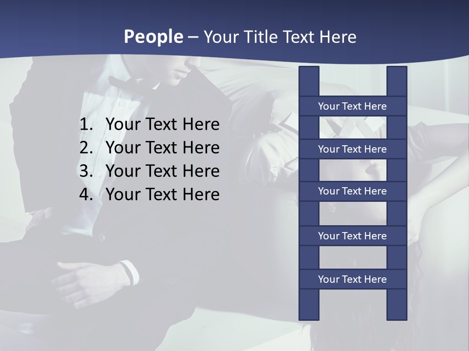 Passion Standing Elegant PowerPoint Template