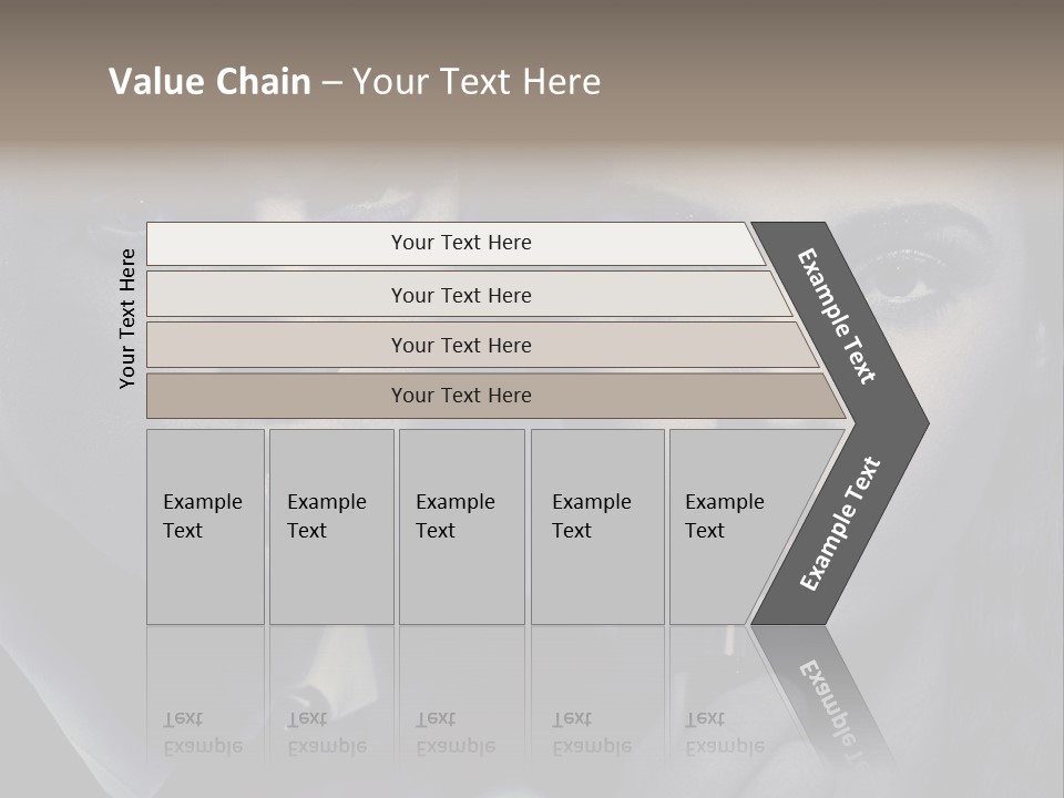 Feeling Lady Make Up PowerPoint Template