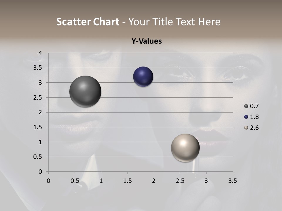 Feeling Lady Make Up PowerPoint Template