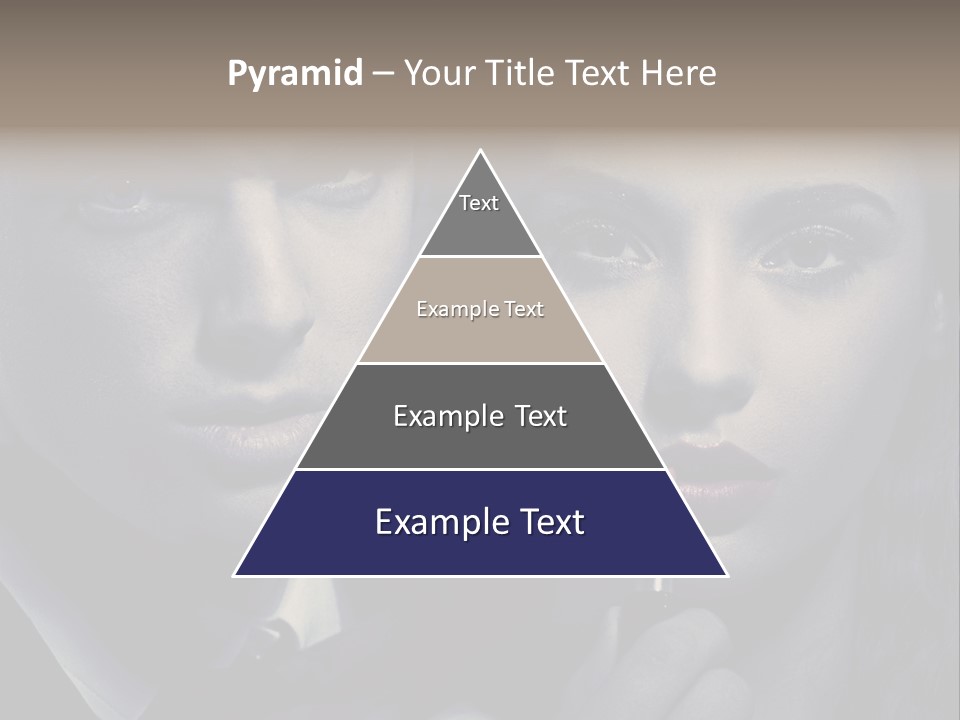 Feeling Lady Make Up PowerPoint Template