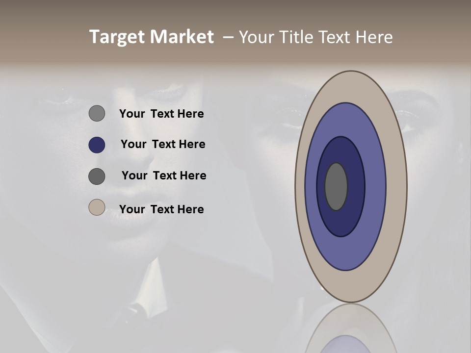 Feeling Lady Make Up PowerPoint Template