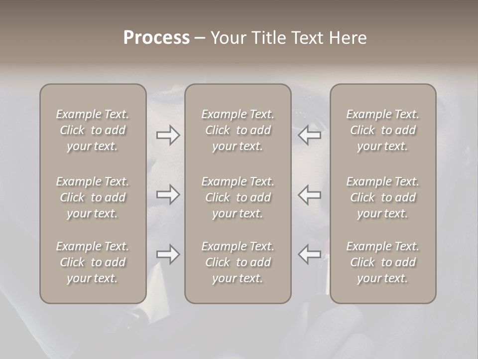 Feeling Lady Make Up PowerPoint Template