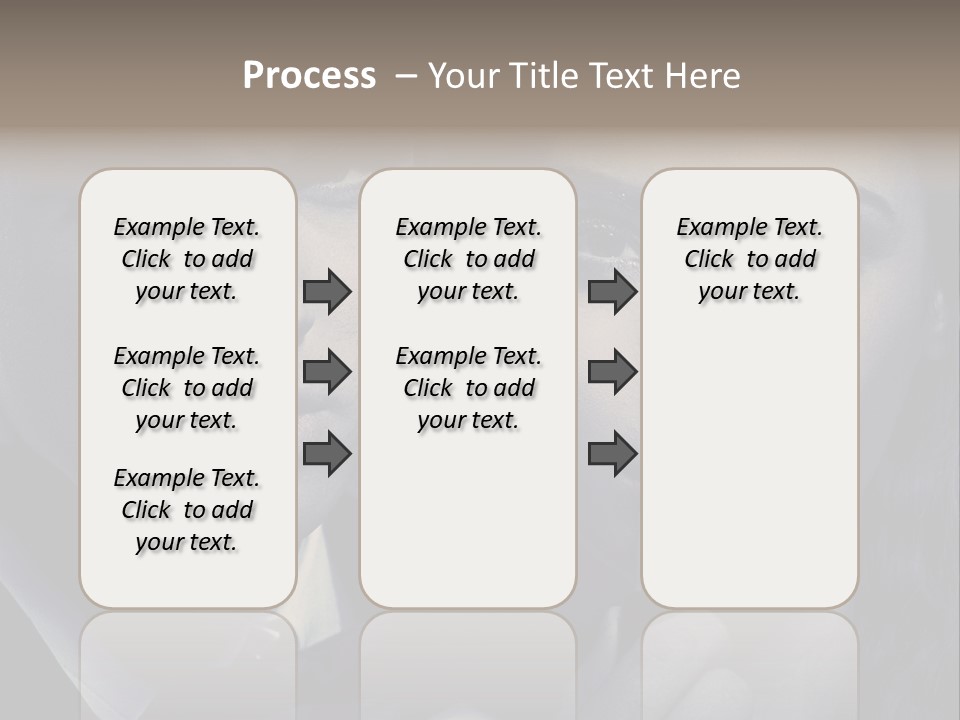 Feeling Lady Make Up PowerPoint Template