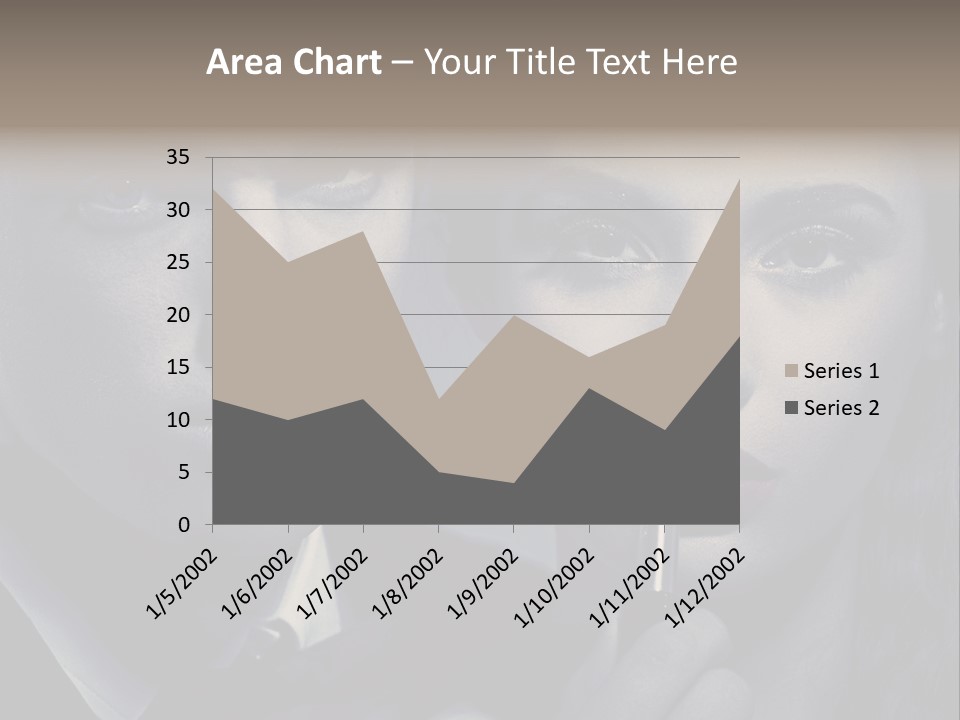 Feeling Lady Make Up PowerPoint Template