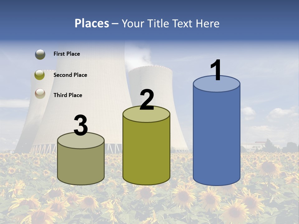 Massive Turbine Reactor PowerPoint Template