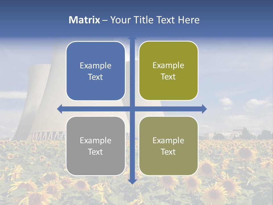 Massive Turbine Reactor PowerPoint Template