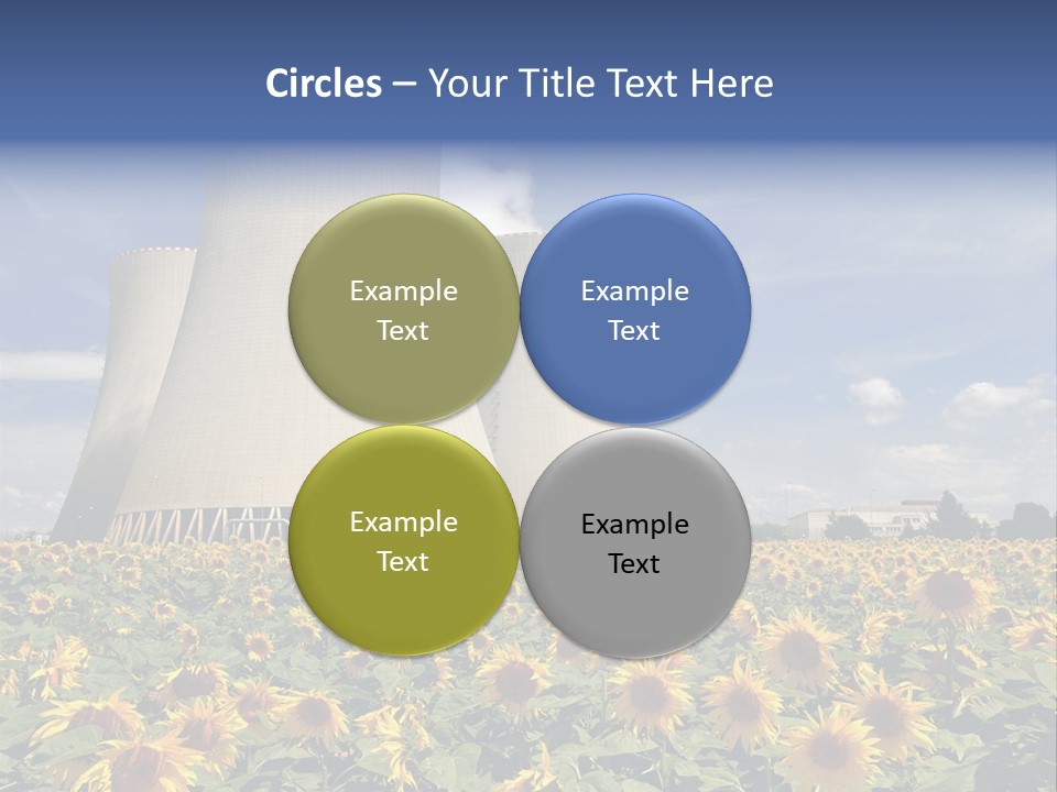 Massive Turbine Reactor PowerPoint Template