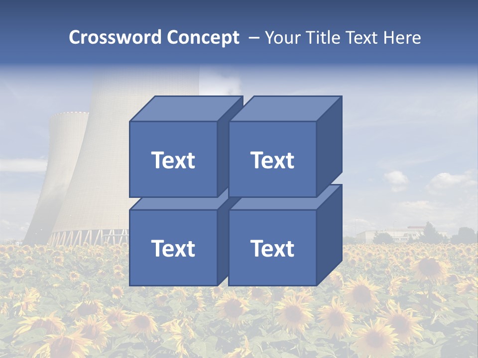 Massive Turbine Reactor PowerPoint Template