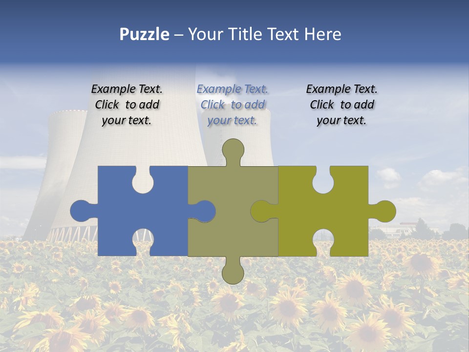 Massive Turbine Reactor PowerPoint Template