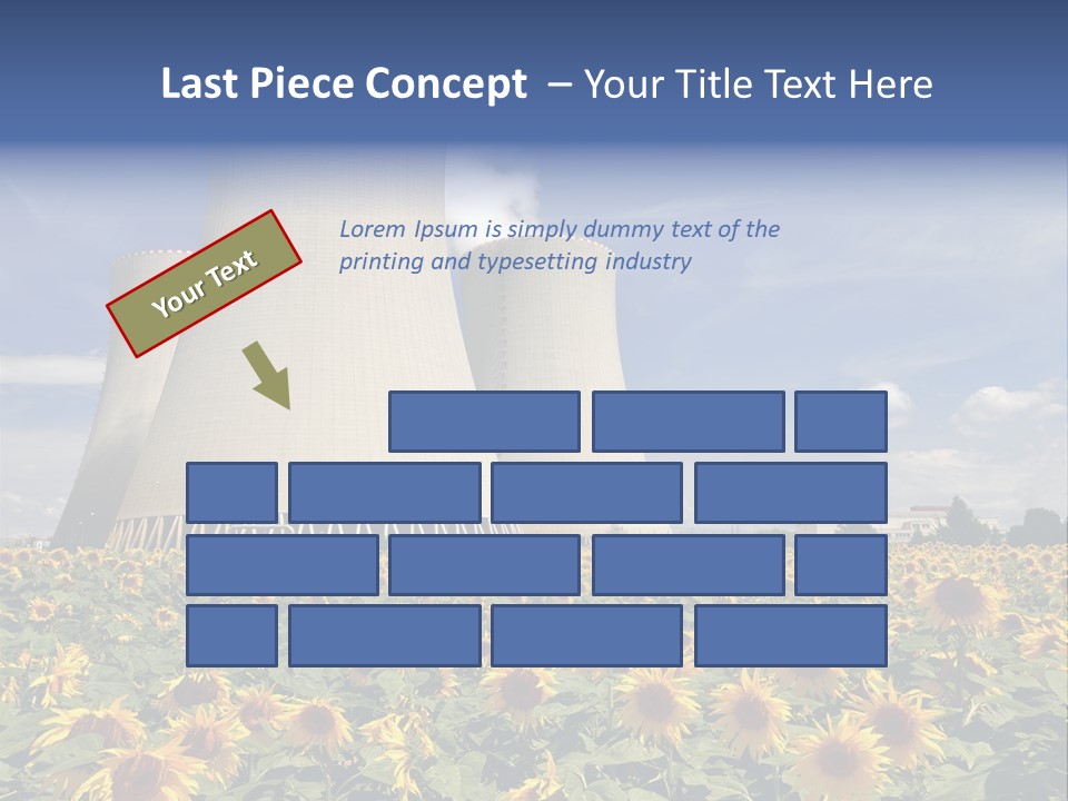 Massive Turbine Reactor PowerPoint Template