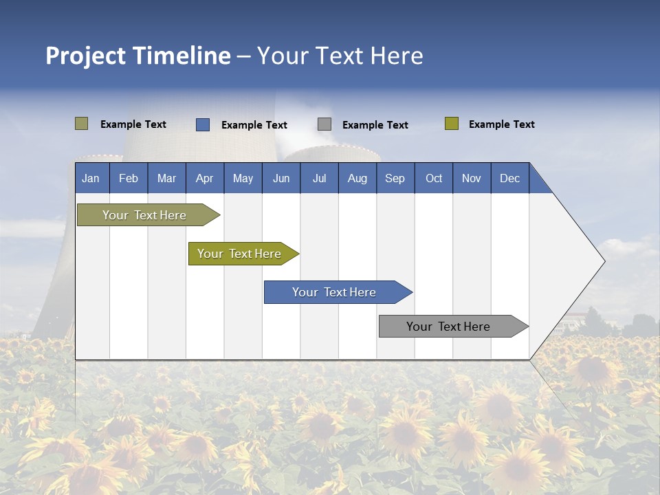Massive Turbine Reactor PowerPoint Template
