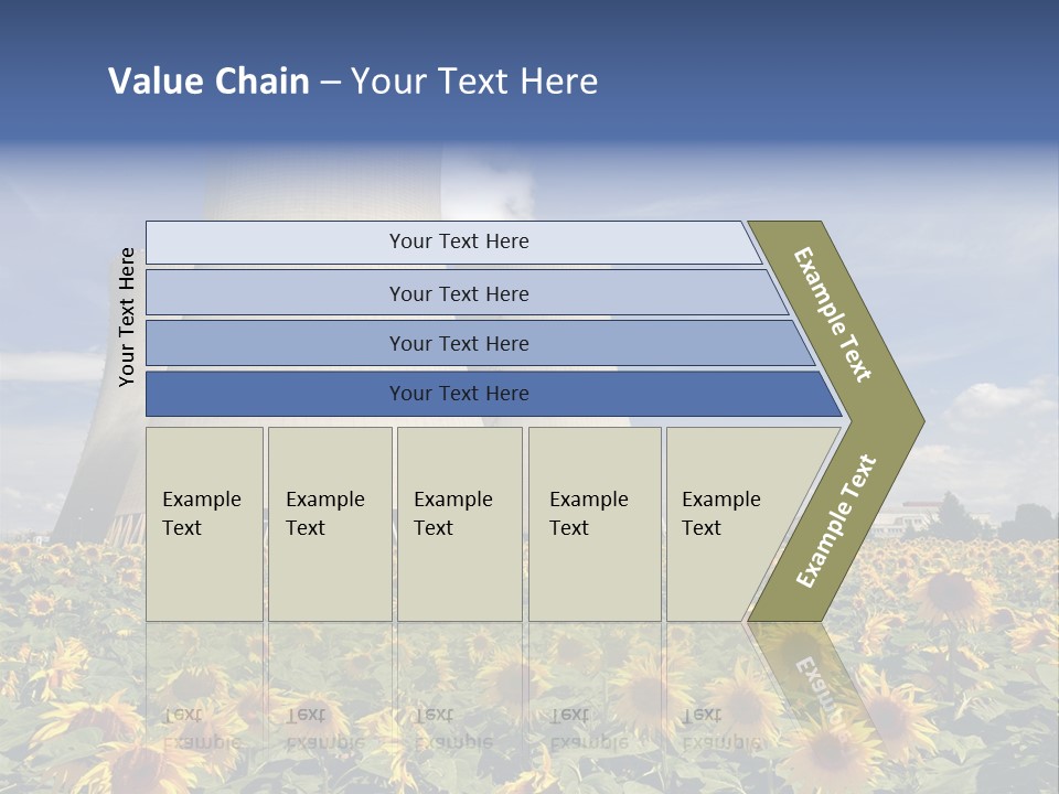 Massive Turbine Reactor PowerPoint Template