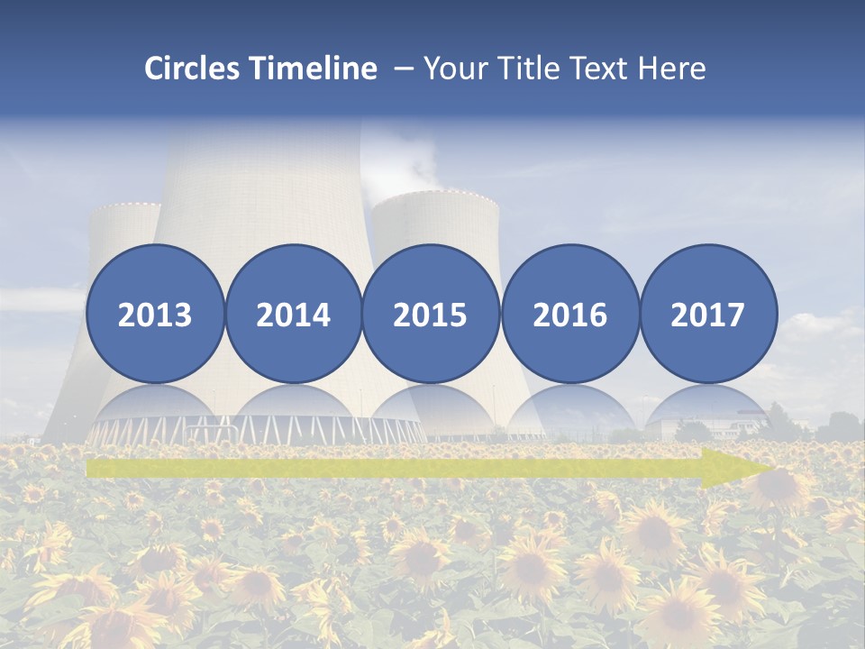 Massive Turbine Reactor PowerPoint Template