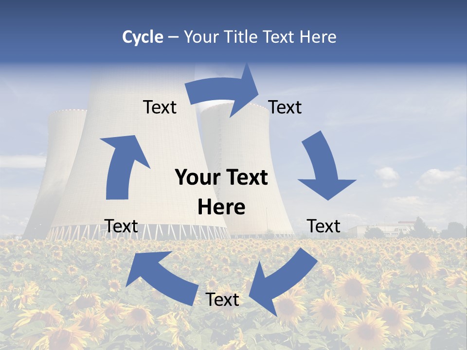 Massive Turbine Reactor PowerPoint Template