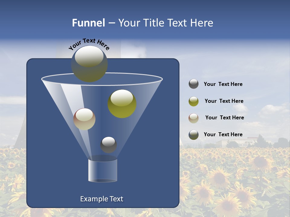 Massive Turbine Reactor PowerPoint Template