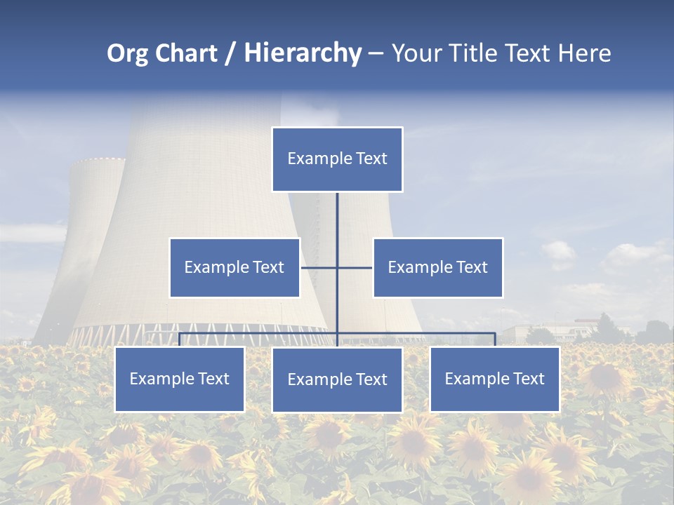 Massive Turbine Reactor PowerPoint Template