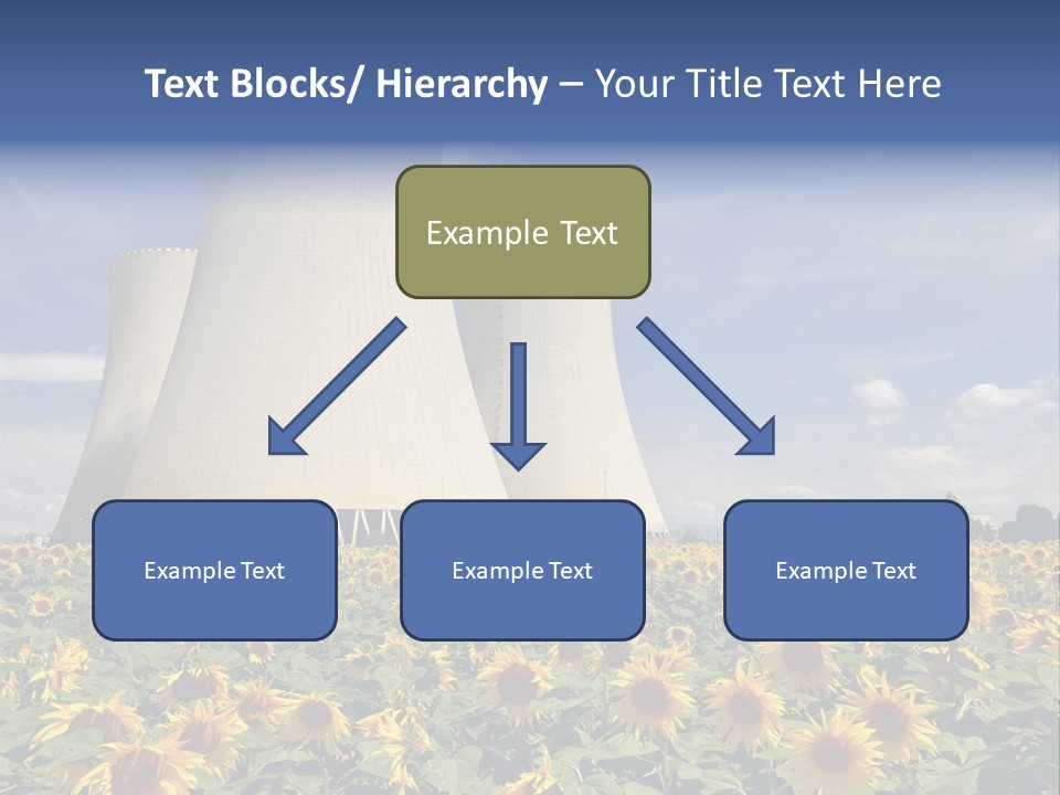 Massive Turbine Reactor PowerPoint Template