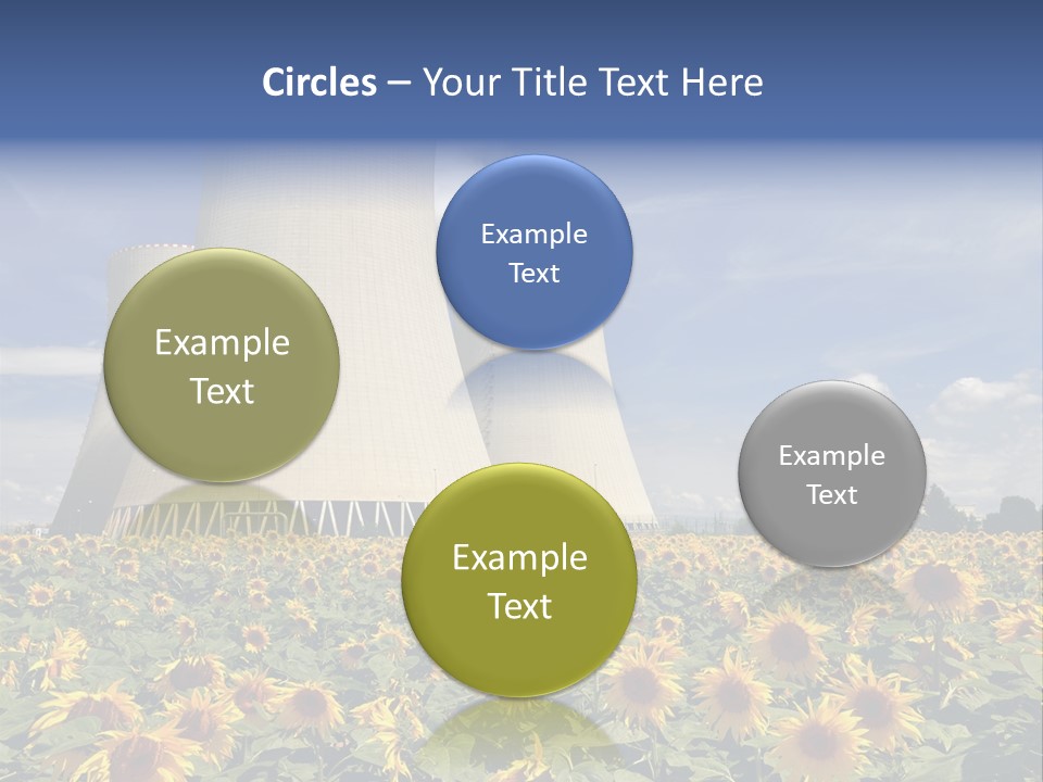 Massive Turbine Reactor PowerPoint Template
