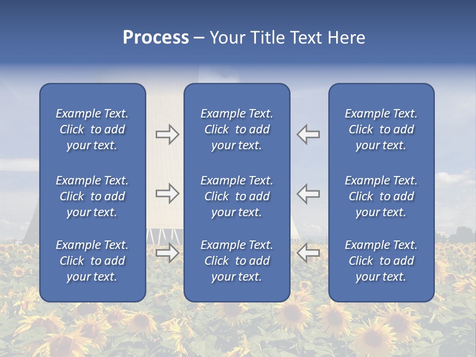 Massive Turbine Reactor PowerPoint Template