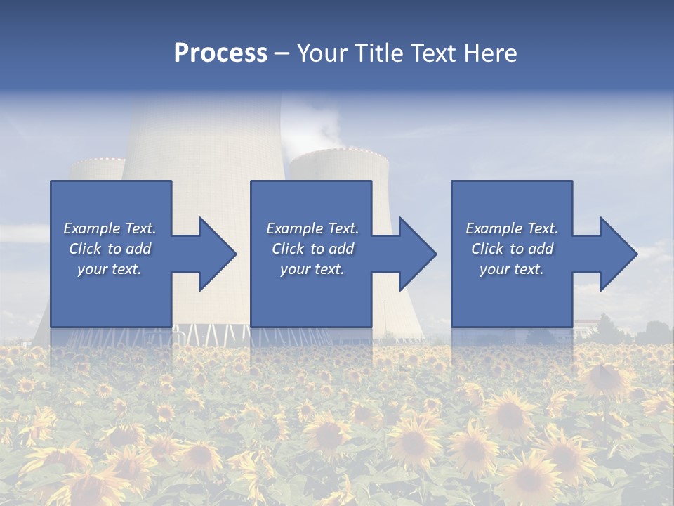 Massive Turbine Reactor PowerPoint Template