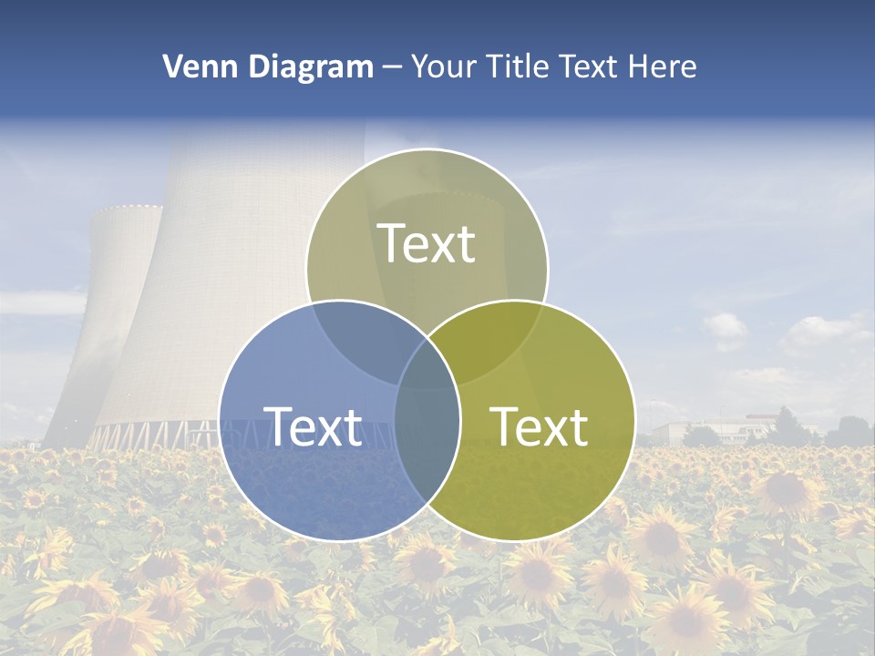 Massive Turbine Reactor PowerPoint Template