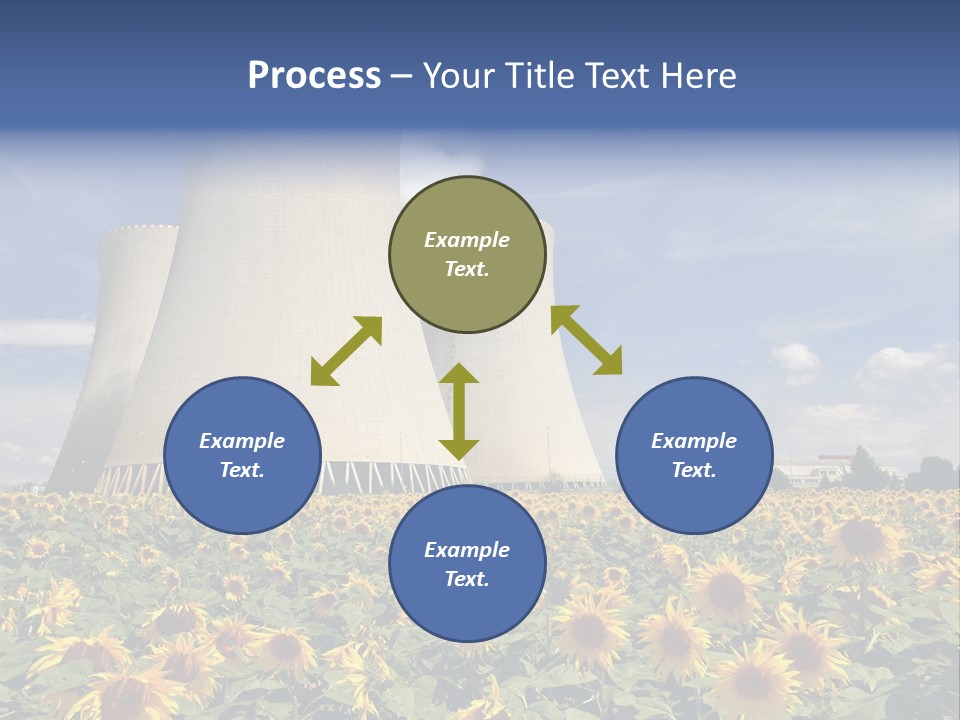 Massive Turbine Reactor PowerPoint Template