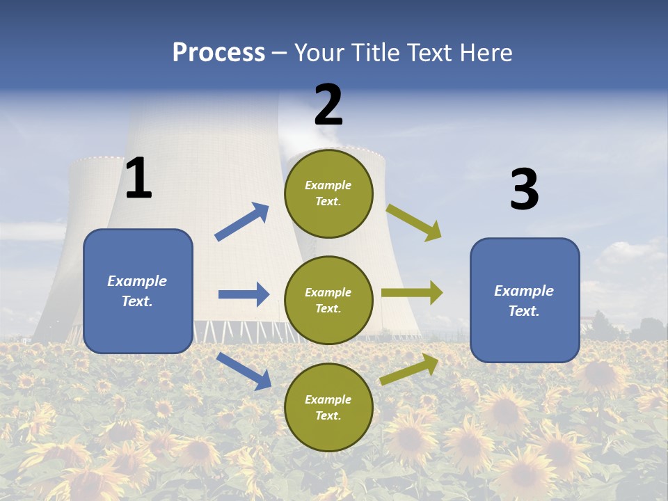 Massive Turbine Reactor PowerPoint Template